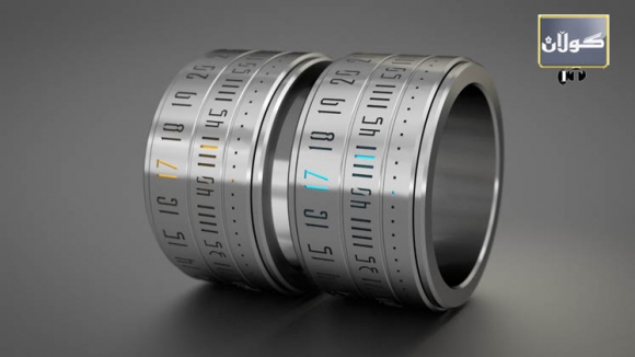 كاتژمێرێكی گوستیلەی تایبەت بە پیاوان